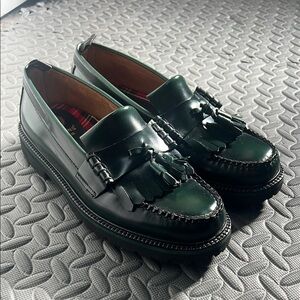 GH Bass x Fred Perry Green